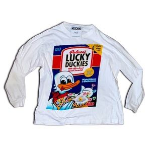 MOSCHINO x Palace “LUCKY DUCKIES” Long Sleeve Tee